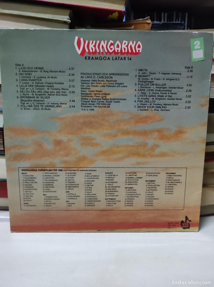 Discos de vinilo: Vikingarna &ndash; Kramgoa L&aring;tar 14 - Foto 2