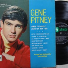 Discos de vinilo: GENE PITNEY SINGS THE GREAT SONGS OR OUR TIME LP VINYL MADE IN UK 1965