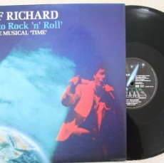 Discos de vinilo: CLIFF RICHARD BORN TO ROCK'N'ROLL FROM THE MUSICAL TIME MAXI SINGLE VINYL MADE IN UK 1986 PROMOCION