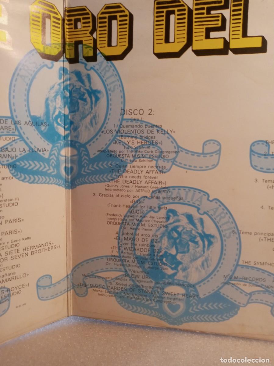 Discos de vinilo: TEMAS DE ORO DEL CINE - 2Lp. - Foto 2