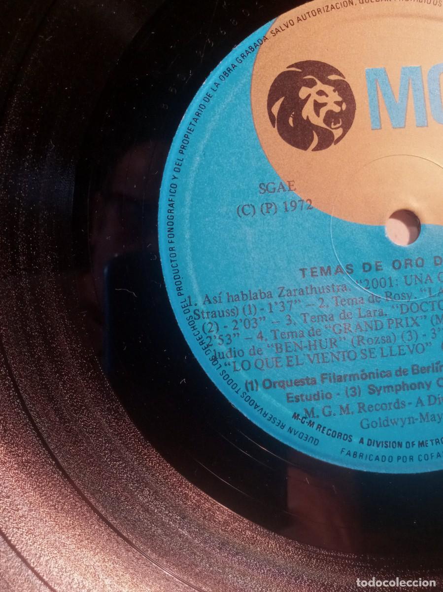 Discos de vinilo: TEMAS DE ORO DEL CINE - 2Lp. - Foto 3