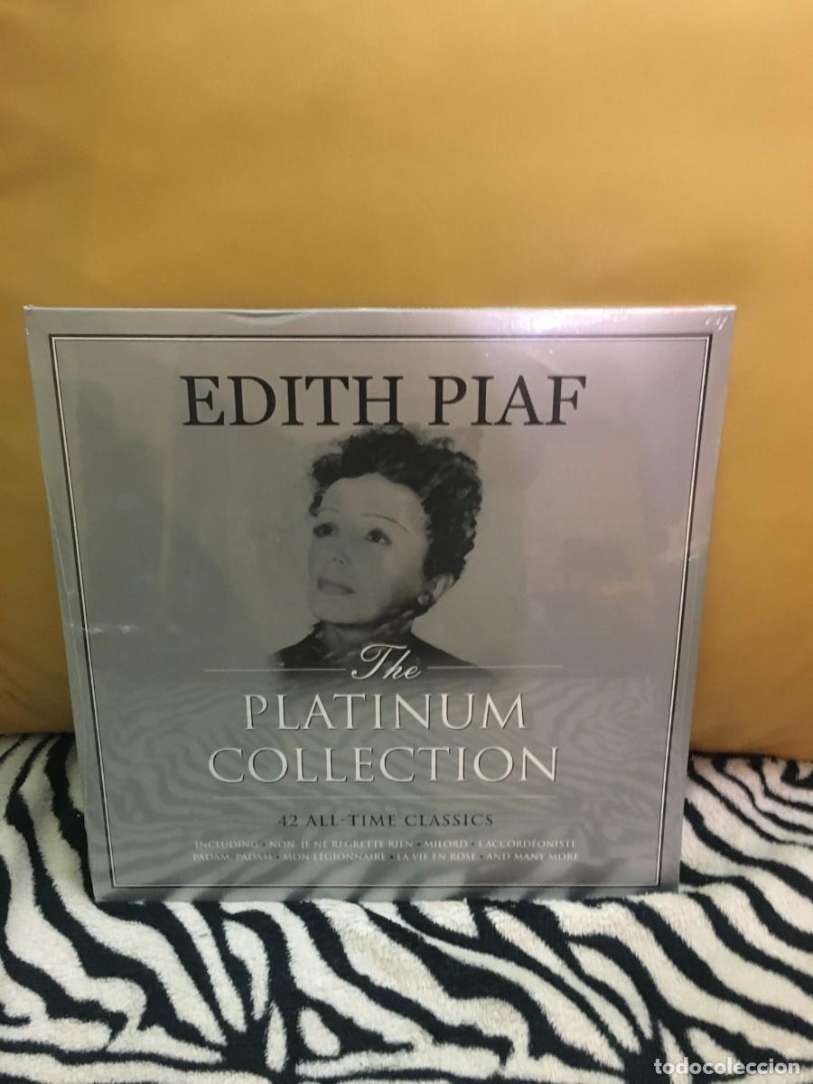 Discos de vinilo: Edith Piaf &lrm;&ndash; The Platinum Collection - Foto 1