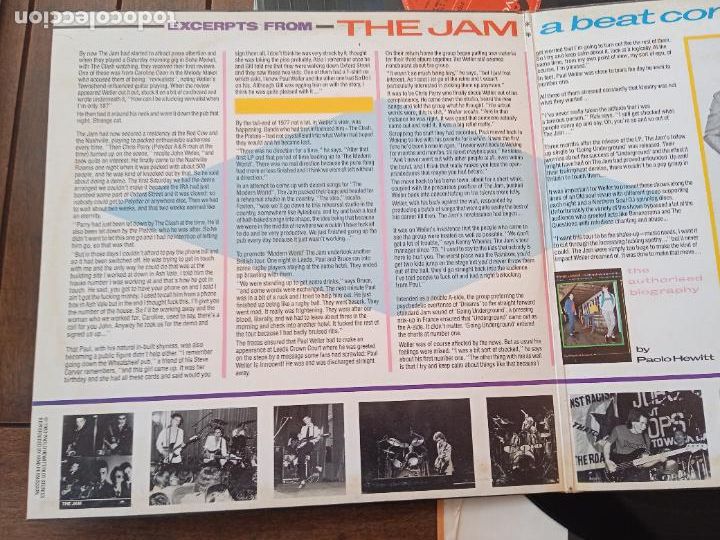Discos de vinilo: THE JAM DOBLE LP. SNAP. MADE IN SPAIN. 1984 - Foto 2