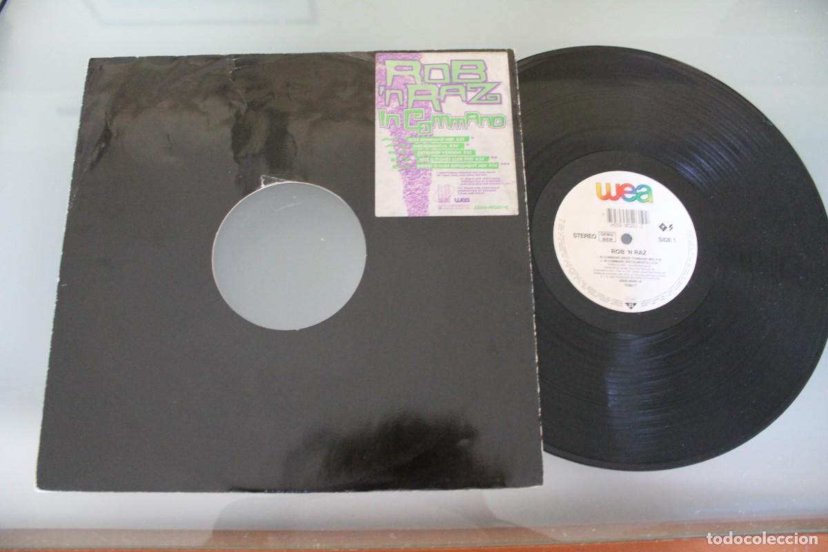 Discos de vinilo: ROB N RAZ IN COMMAND MAXI SINGLE VINYL MADE IN GERMANY 1993 - Foto 1