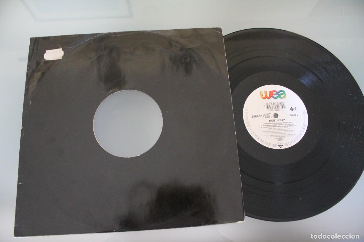 Discos de vinilo: ROB N RAZ IN COMMAND MAXI SINGLE VINYL MADE IN GERMANY 1993 - Foto 2