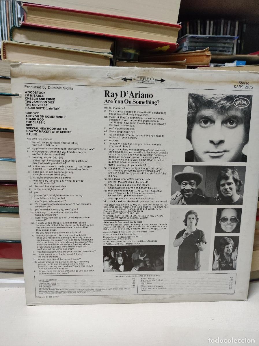 Discos de vinilo: Ray D Ariano &ndash; Are You On Something? - Foto 2