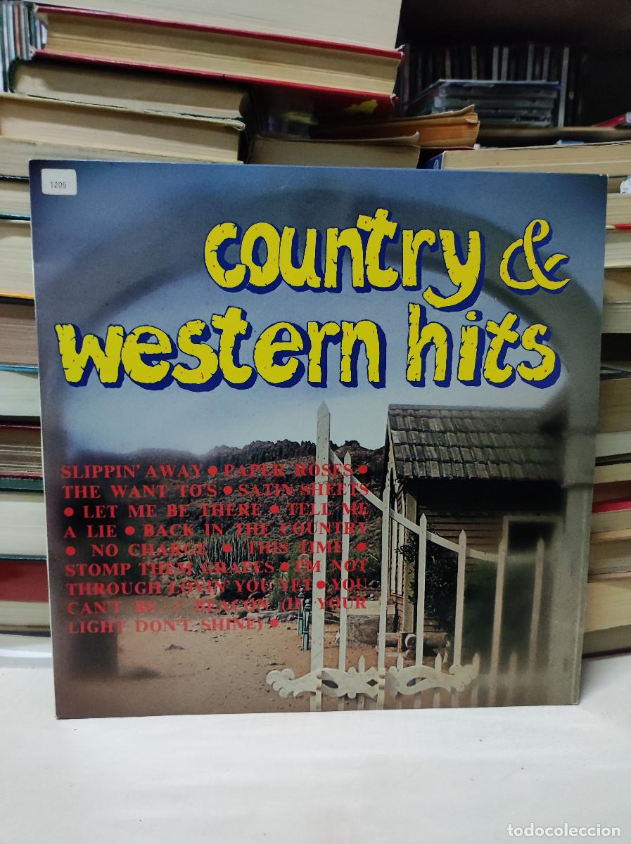 Discos de vinilo: COUNTRY & WESTERN HITS - Foto 1
