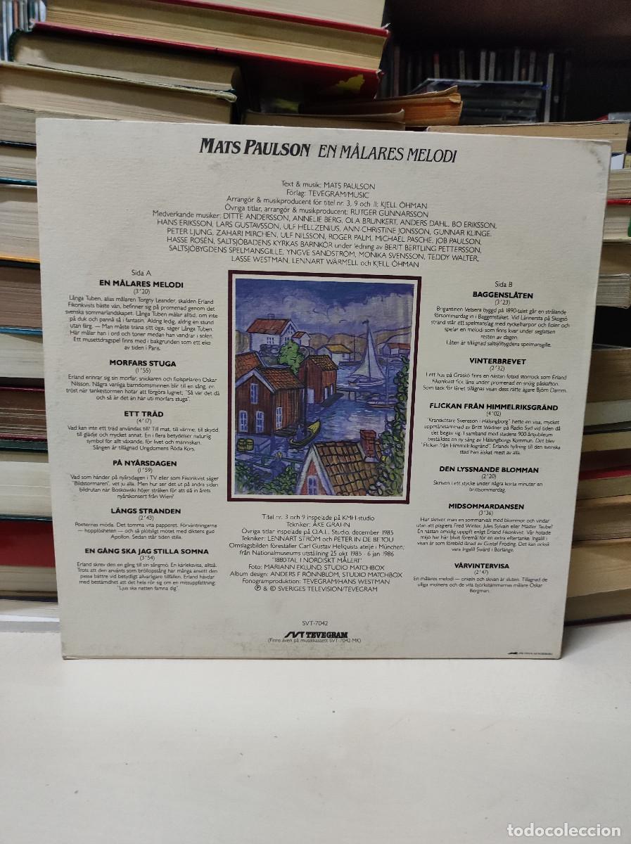 Discos de vinilo: Mats Paulson &ndash; En M&aring;lares Melodi - Foto 2