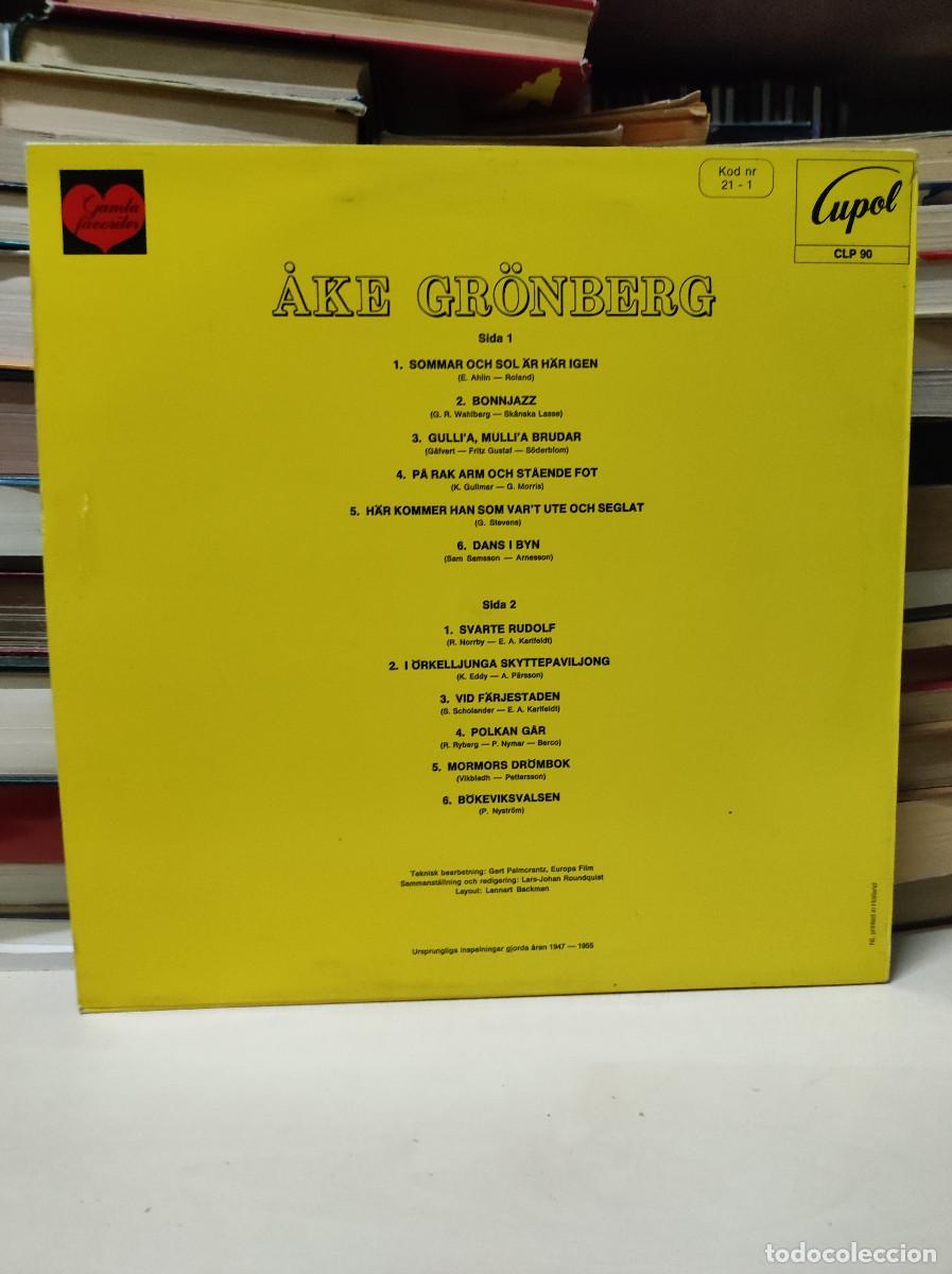 Discos de vinilo: AKE GRONBERG - Foto 2