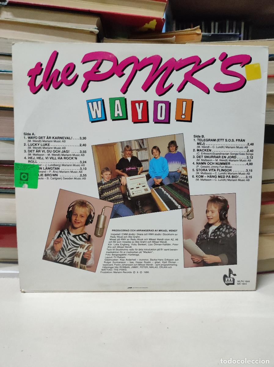 Discos de vinilo: The Pinks &ndash; Wayo! - Foto 2