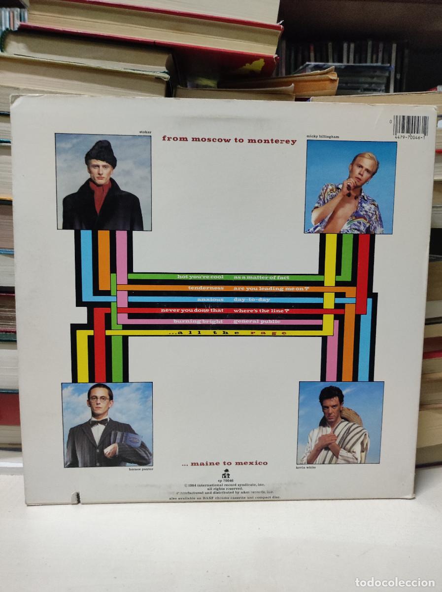 Discos de vinilo: General Public &ndash; ...All The Rage - Foto 2
