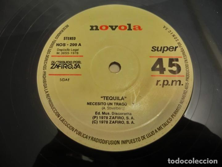 Discos de vinilo: TEQUILA - NECESITO UN TRAGO - Foto 3