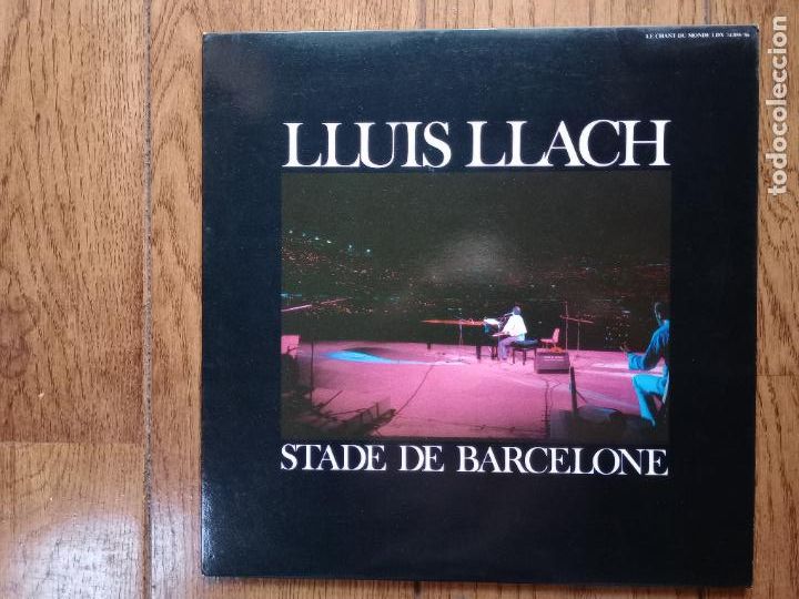 Discos de vinilo: Llu&iacute;s Llach - stade de Barcelone - Foto 1