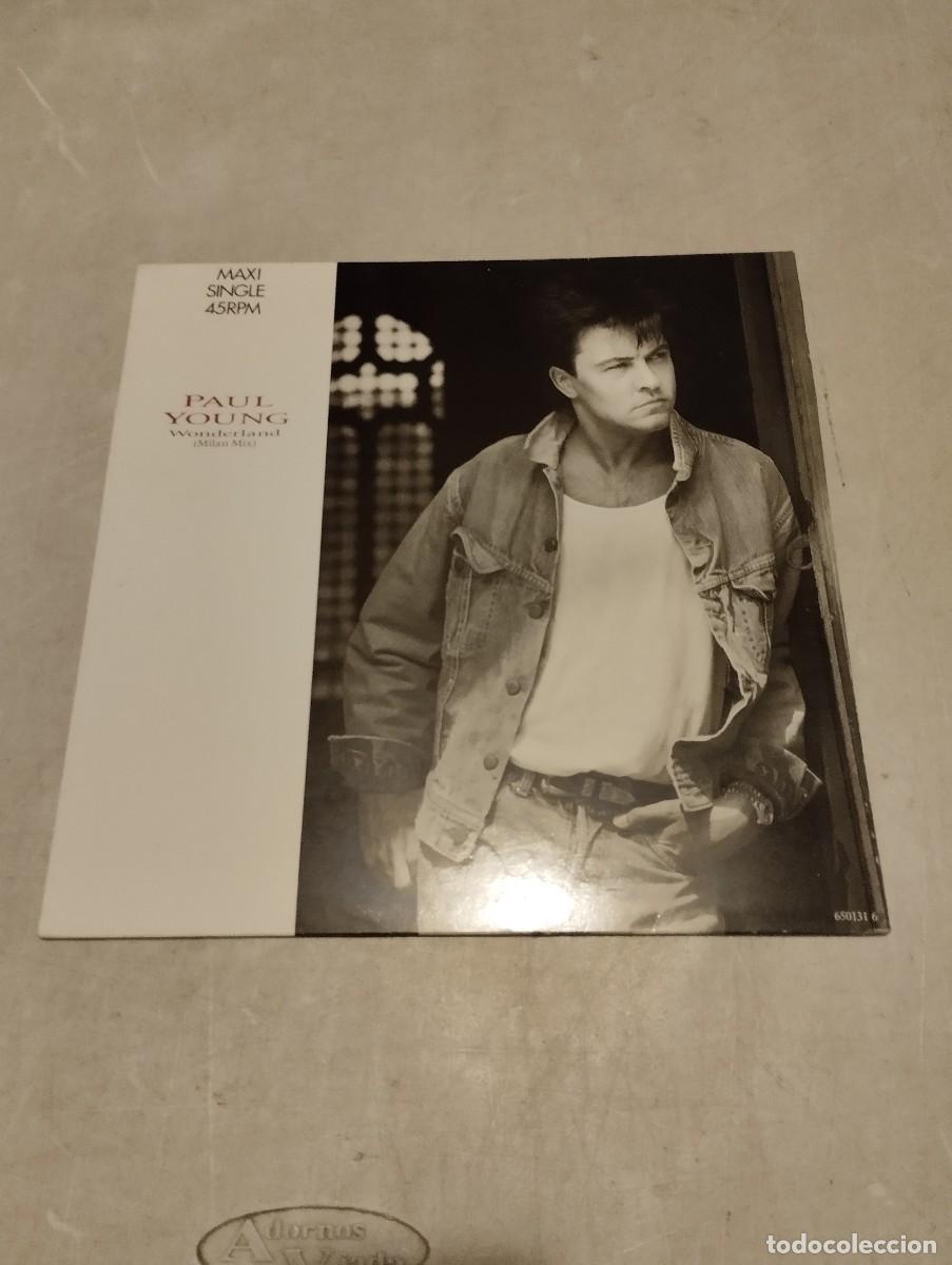 Discos de vinilo: Paul Young Maxi Wonderland Esp.1986 - Foto 1