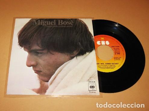 Discos de vinilo: MIGUEL BOSE - AMOR MIO &iquest;COMO ESTAS? - SINGLE - 1978 - Foto 1