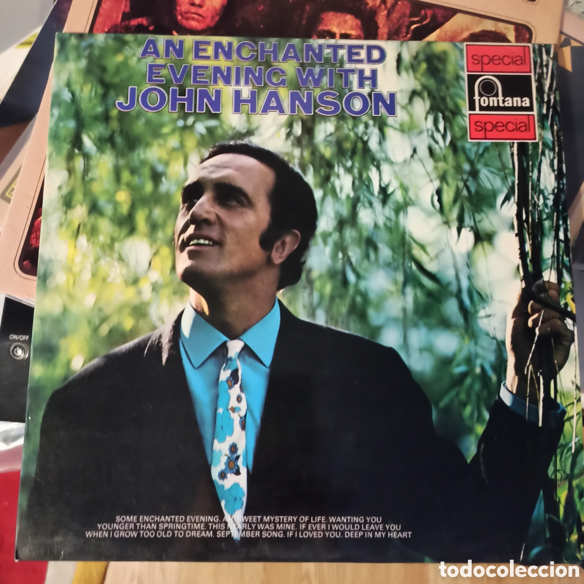 Discos de vinilo: John Hanson &ndash; An Enchanted Evening With (Fontana, UK) - Foto 1