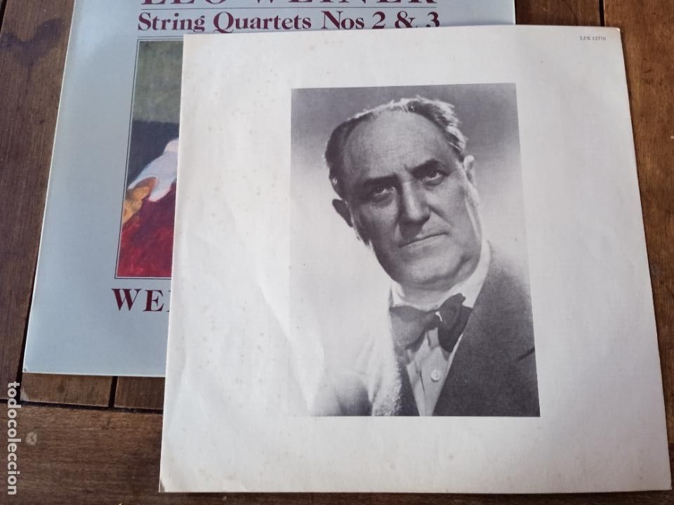 Discos de vinilo: LEO WEINER LP. STRING QUARTETS Nos. 2 & 3 WEINER QUARTET. - Foto 3
