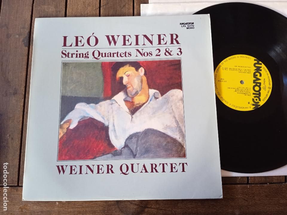 Discos de vinilo: LEO WEINER LP. STRING QUARTETS Nos. 2 & 3 WEINER QUARTET. - Foto 1