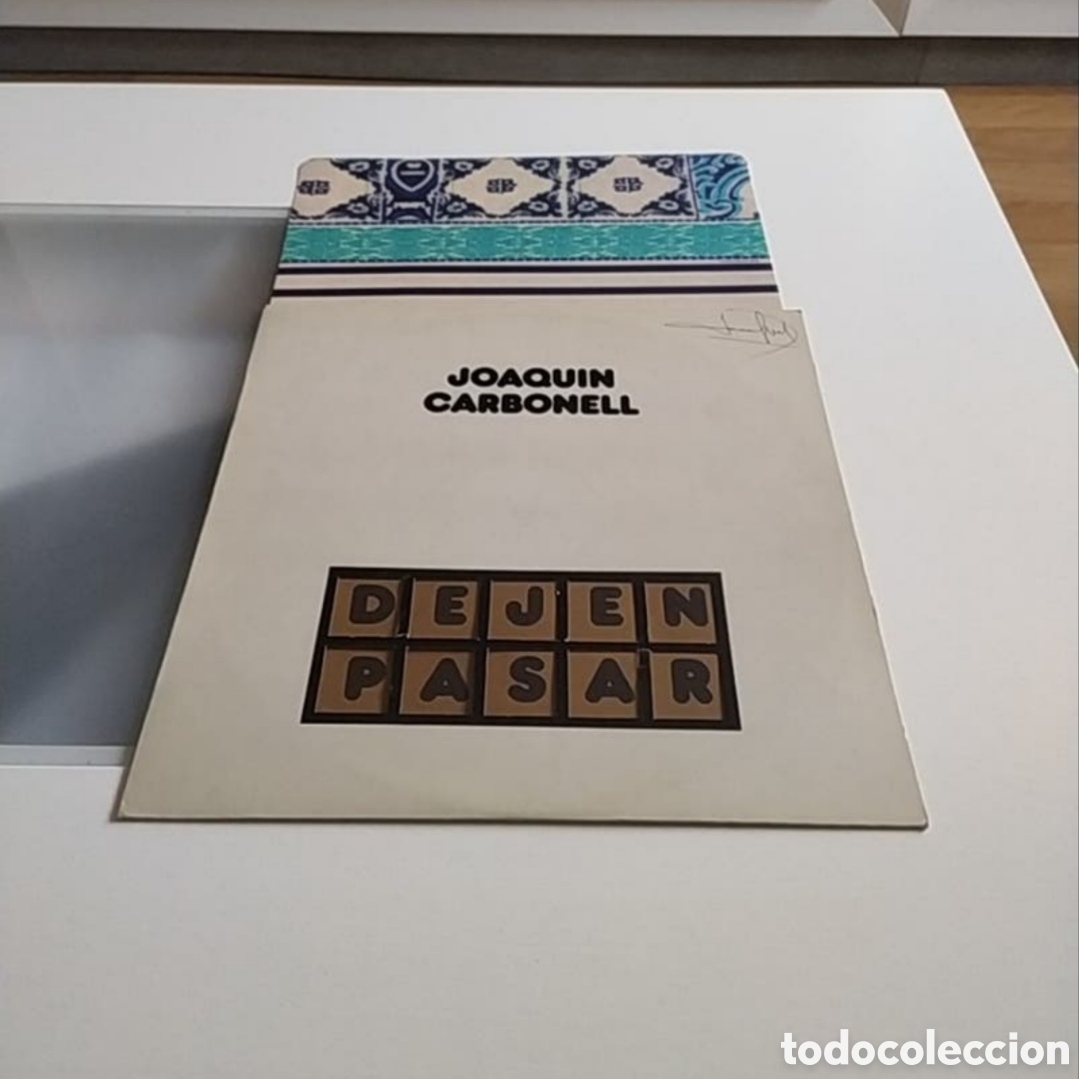 Discos de vinilo: Lp Joaqu&iacute;n Carbonell. Dejen pasar - Foto 1