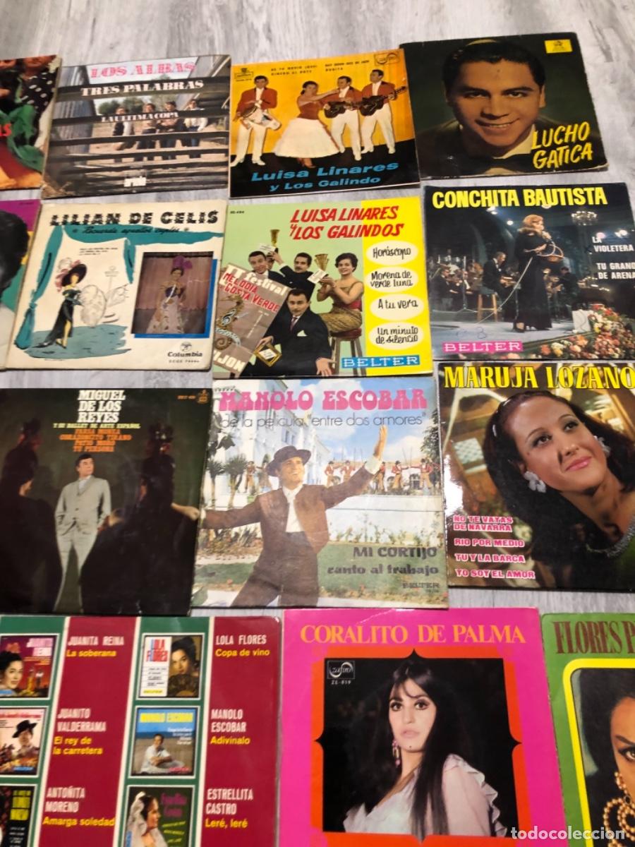 Discos de vinilo: Lote 20 vinilos LP grandes y peque&ntilde;os - Foto 3