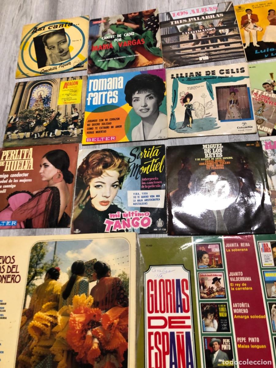 Discos de vinilo: Lote 20 vinilos LP grandes y peque&ntilde;os - Foto 4