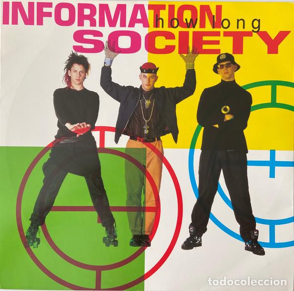 Discos de vinilo: Information Society &lrm;&ndash; How Long 12 MAXI Spain - Foto 1