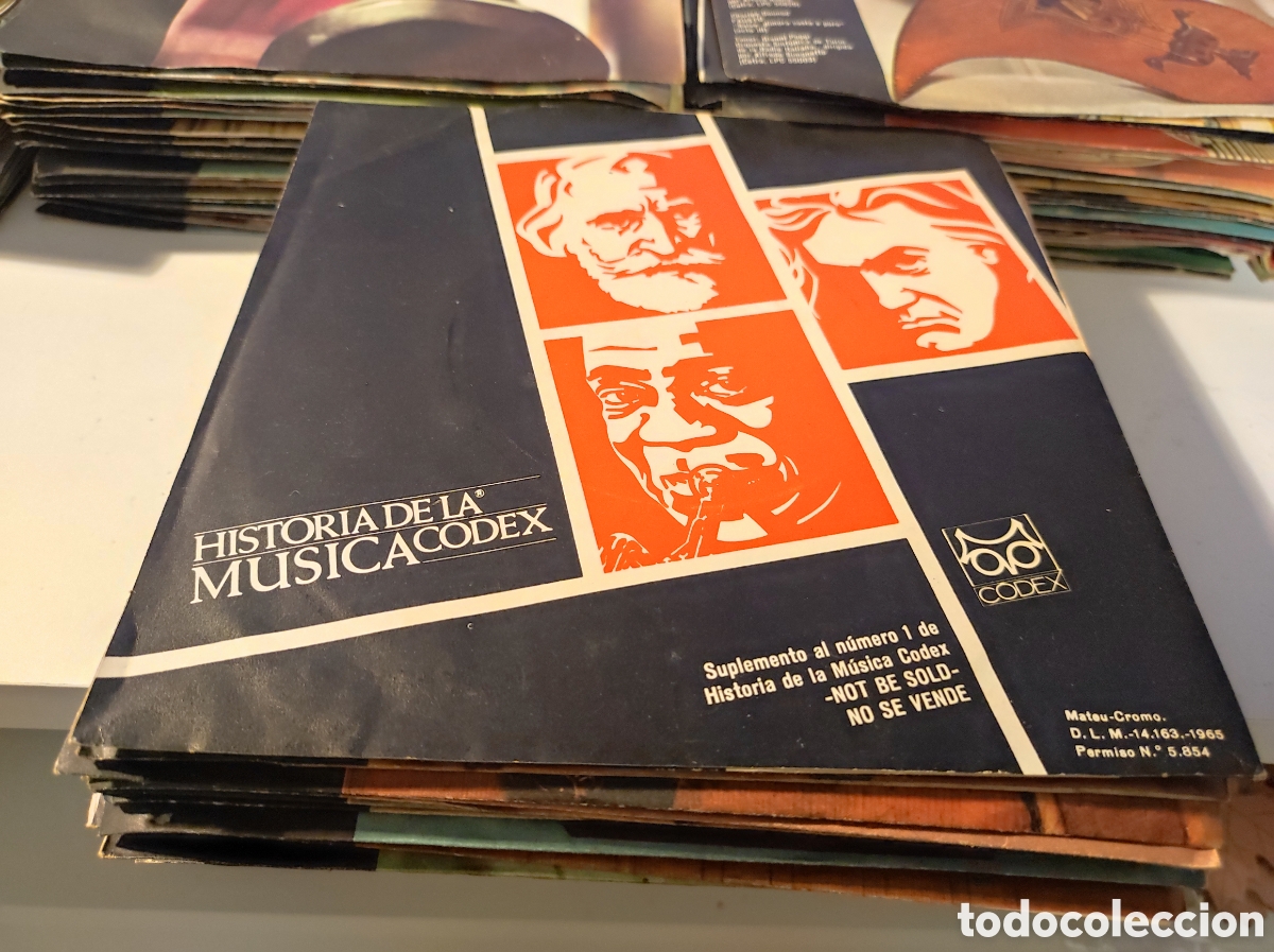 Discos de vinilo: Vinilos historia de la m&uacute;sica codex - Foto 4