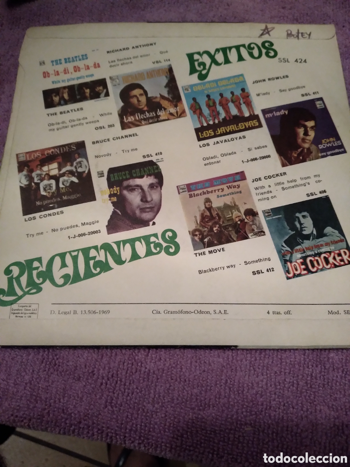 Discos de vinilo: JOHN ROWLES-ONE DAY-SINGLE VINILO- - Foto 2