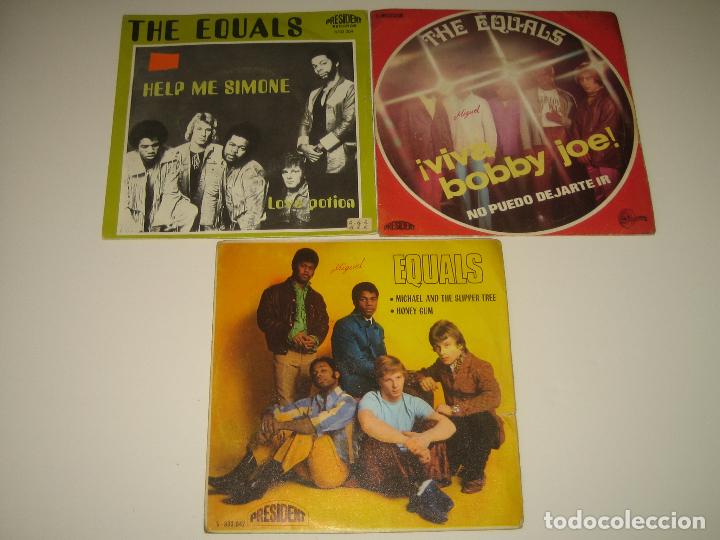 Discos de vinilo: EQUALS - LOTE DE TRES DISCOS - Foto 1