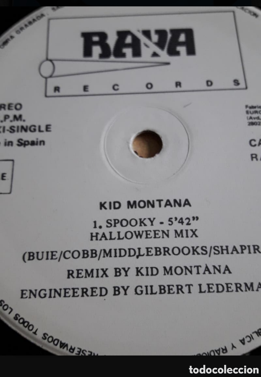 Discos de vinilo: Maxi single Kid Montana. Still color waiting - Foto 4