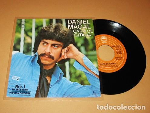 Discos de vinilo: DANIEL MAGAL - CARA DE GITANA - SINGLE - 1978 - Foto 1