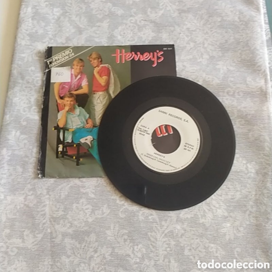 Discos de vinilo: Single Herreys. Diggi-loo Diggi-ley - Foto 3