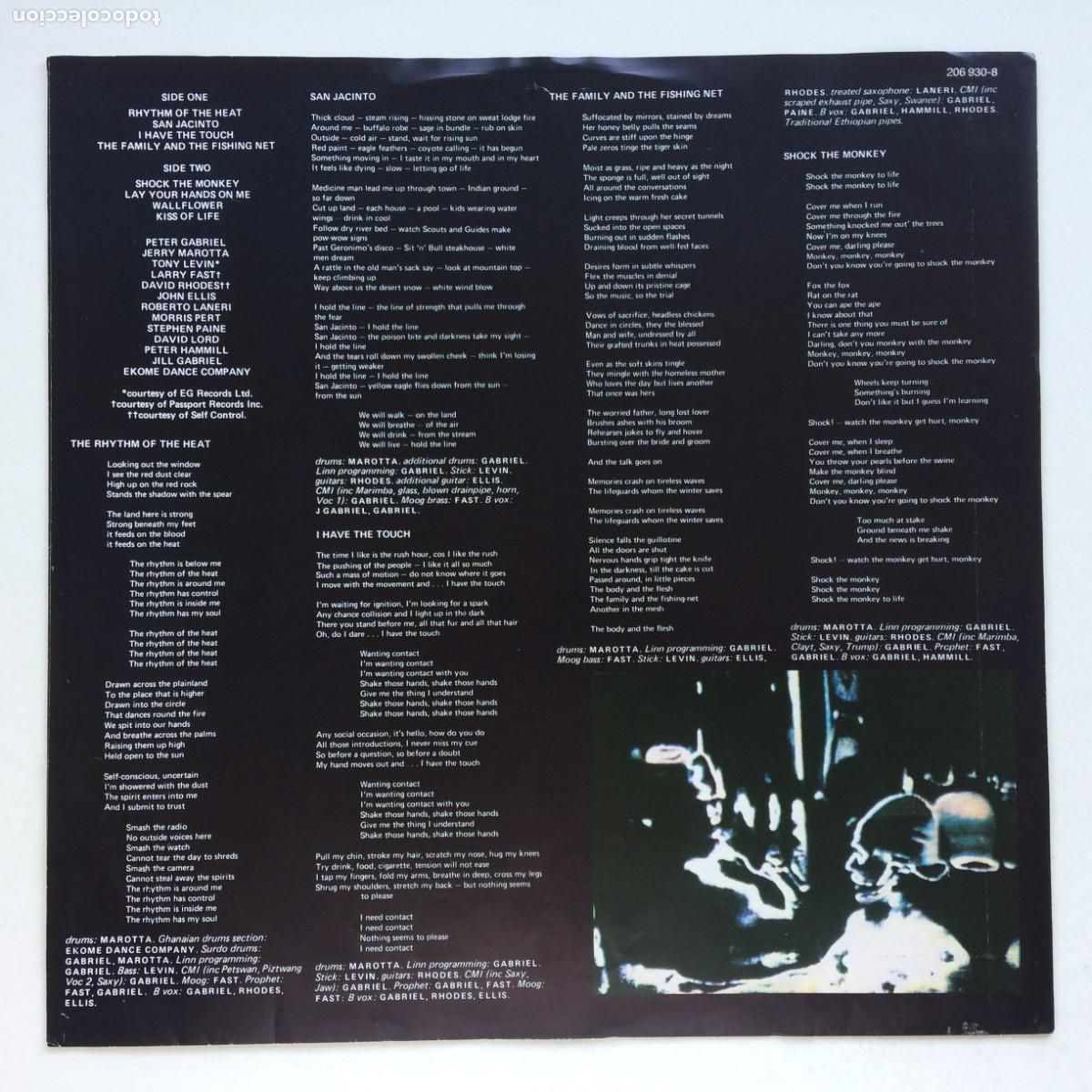 Discos de vinilo: Peter Gabriel &lrm;&ndash; Peter Gabriel , Germany 1982 Virgin* - Foto 4