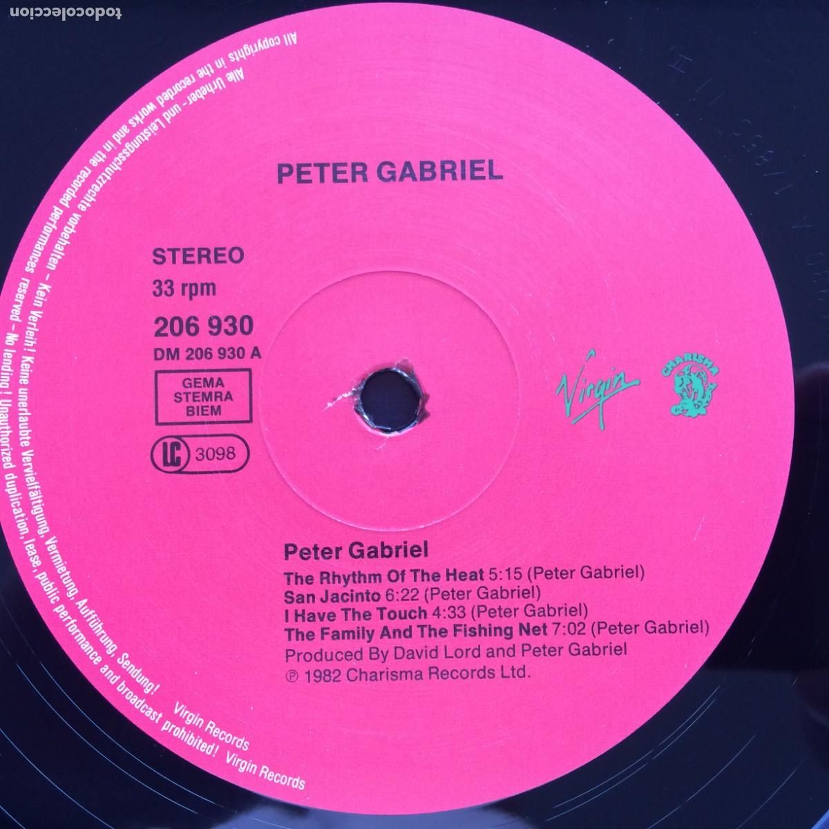 Discos de vinilo: Peter Gabriel &lrm;&ndash; Peter Gabriel , Germany 1982 Virgin* - Foto 5