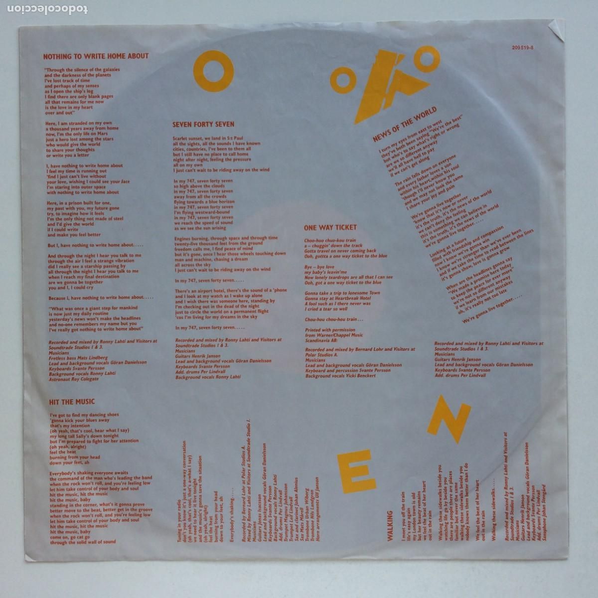 Discos de vinilo: Visitors &lrm;&ndash; Two , Europe 1988 Virgin - Foto 4