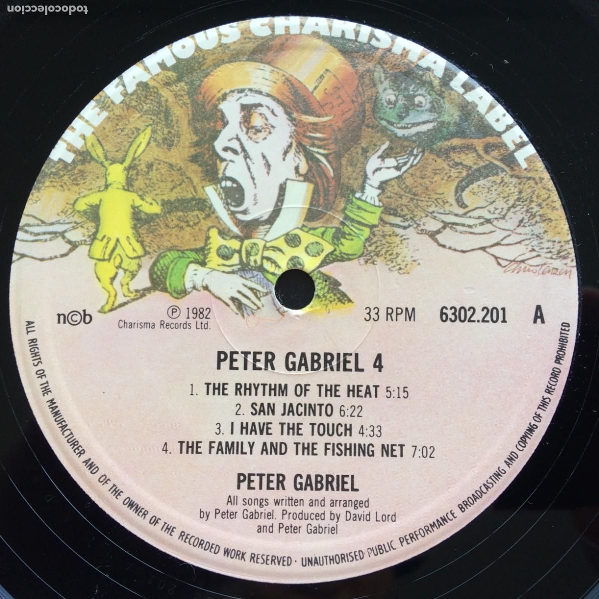 Discos de vinilo: Peter Gabriel &lrm;&ndash; Peter Gabriel 4 , Scandinavia 1982 Charisma - Foto 5