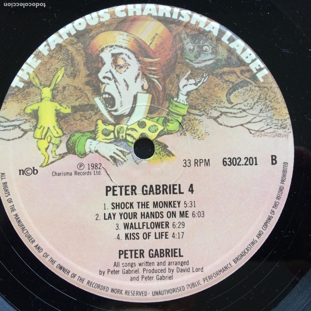 Discos de vinilo: Peter Gabriel &lrm;&ndash; Peter Gabriel 4 , Scandinavia 1982 Charisma - Foto 6