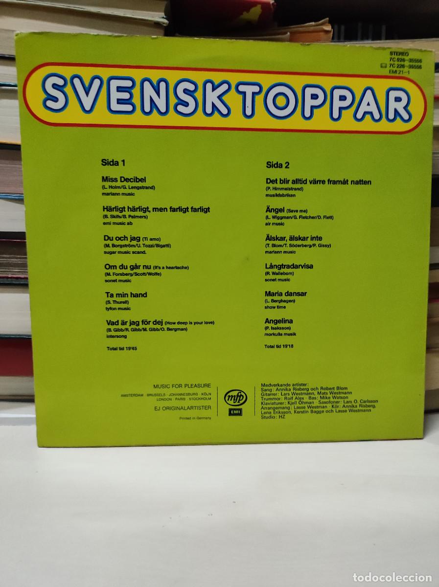 Discos de vinilo: svensktoppar stora latar - Foto 2
