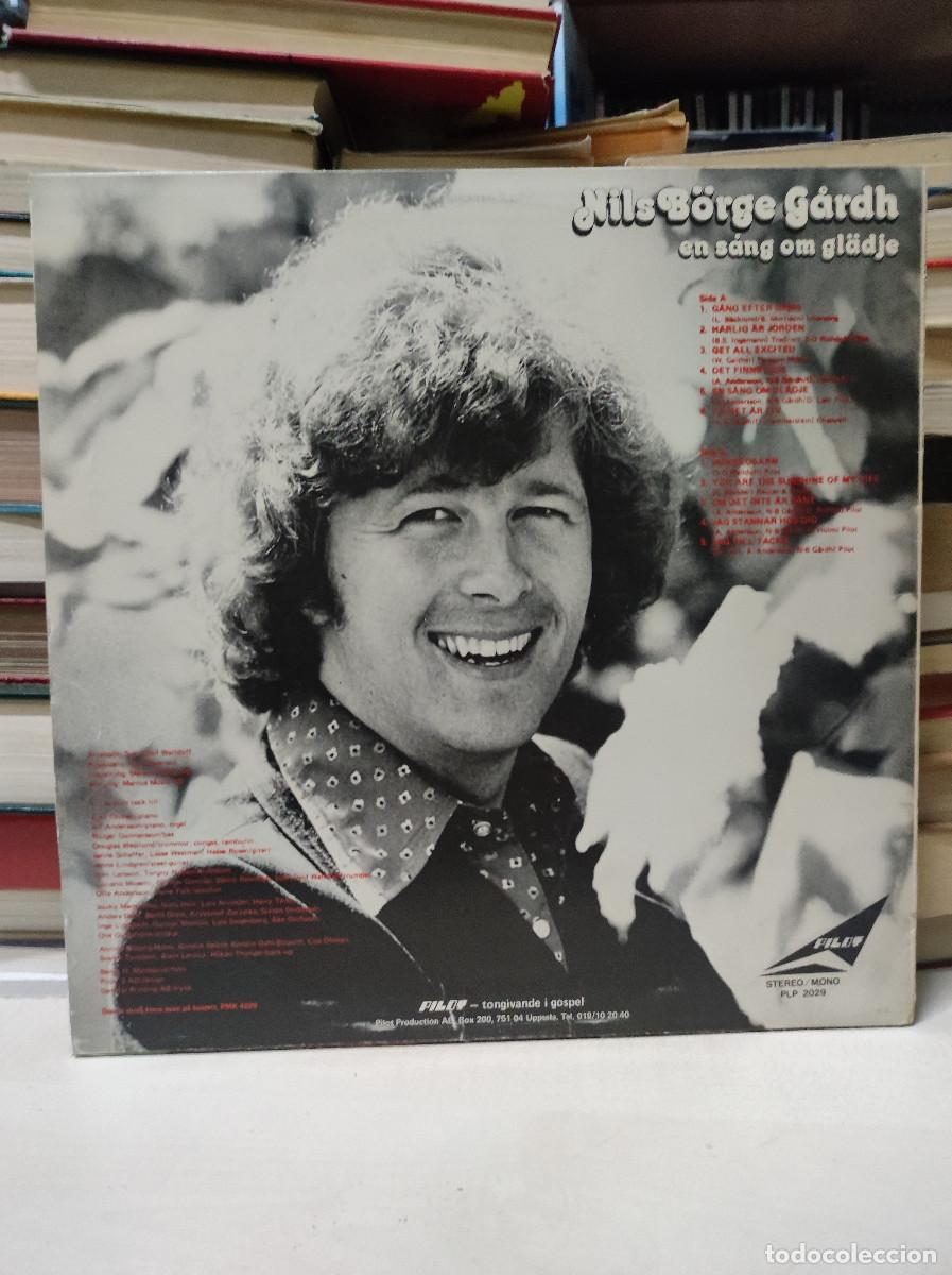 Discos de vinilo: Nils B&ouml;rge G&aring;rdh &ndash; En S&aring;ng Om Gl&auml;dje - Foto 2