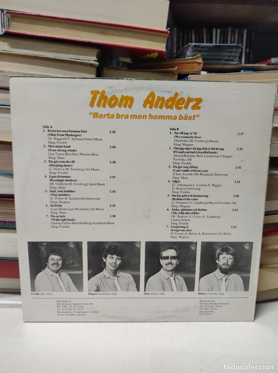 Discos de vinilo: Thom Anderz &ndash; Borta Bra Men Hemma B&auml;st - Foto 2