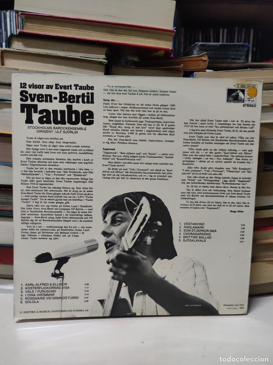 Discos de vinilo: Sven-Bertil Taube &ndash; 12 Visor Av Evert Taube - Foto 2