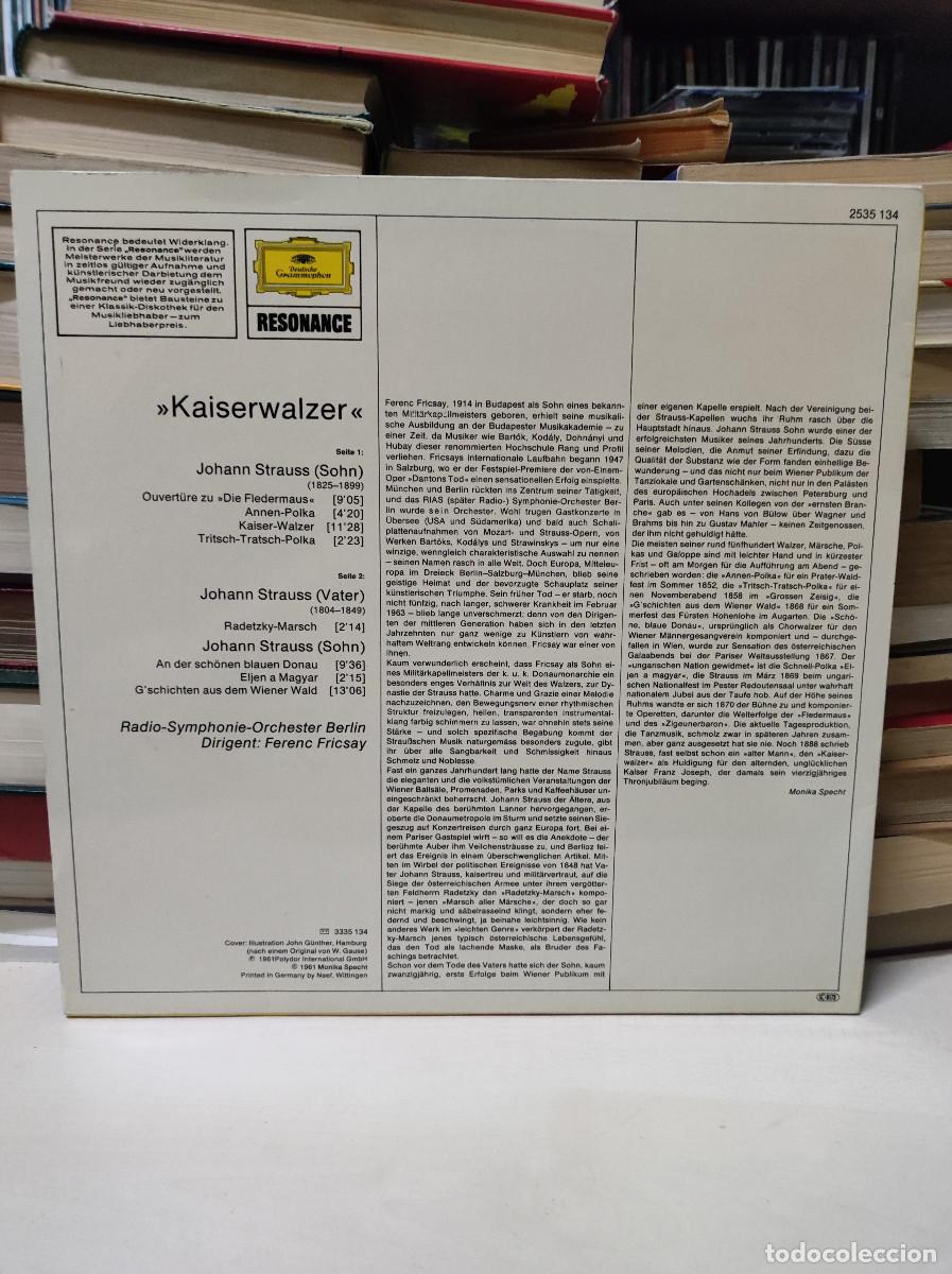 Discos de vinilo: Ferenc Fricsay &ndash; Kaiserwalzer - Foto 2