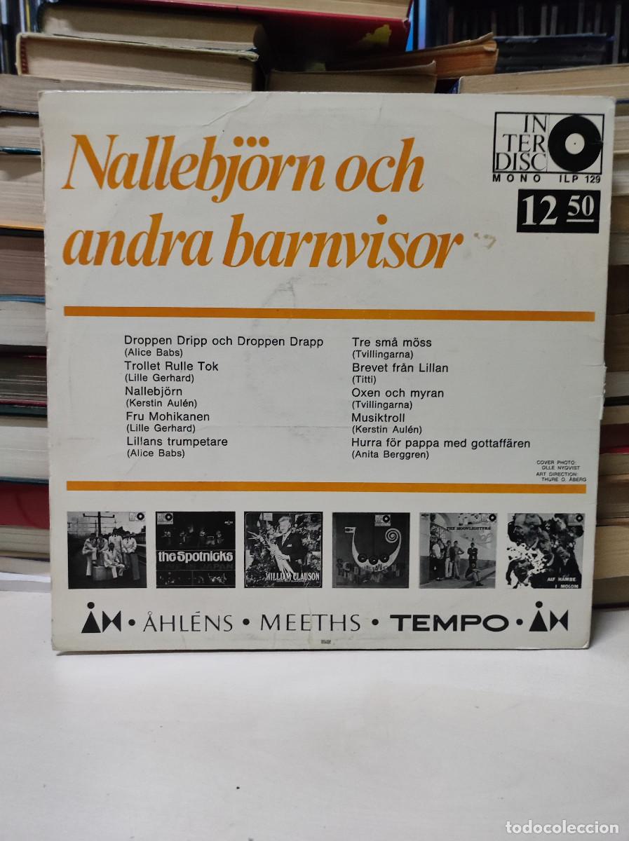 Discos de vinilo: Nallebj&ouml;rn Och Andra Visor - Foto 2