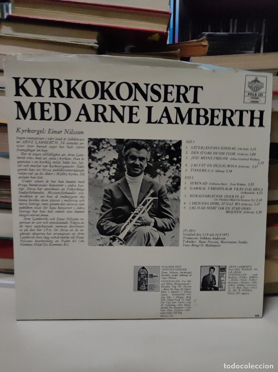 Discos de vinilo: Arne Lamberth &ndash; Kyrkokonsert Med Arne Lambert - Foto 2