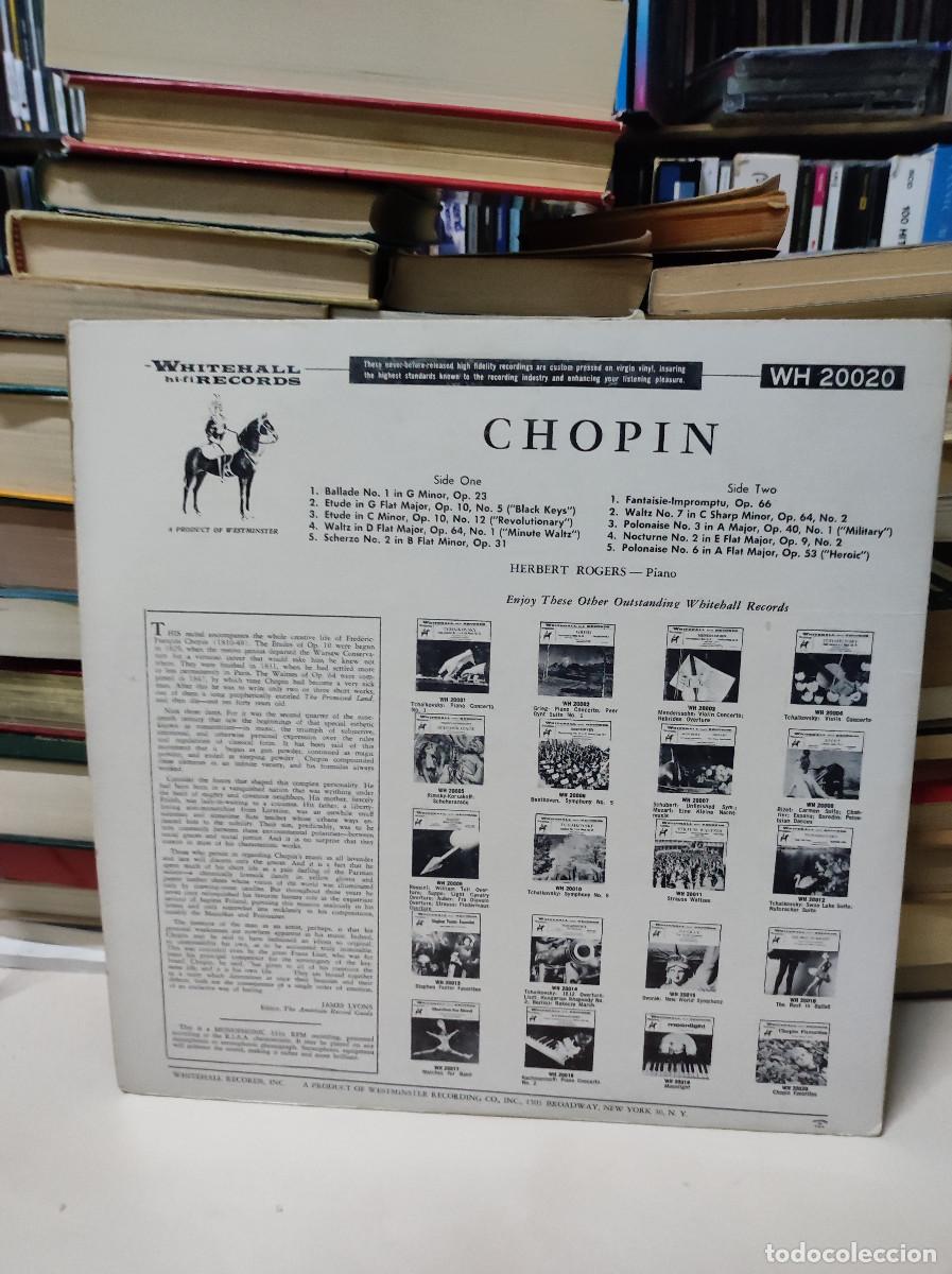 Discos de vinilo: Herbert Rogers &ndash; Chopin Favorites - Foto 2