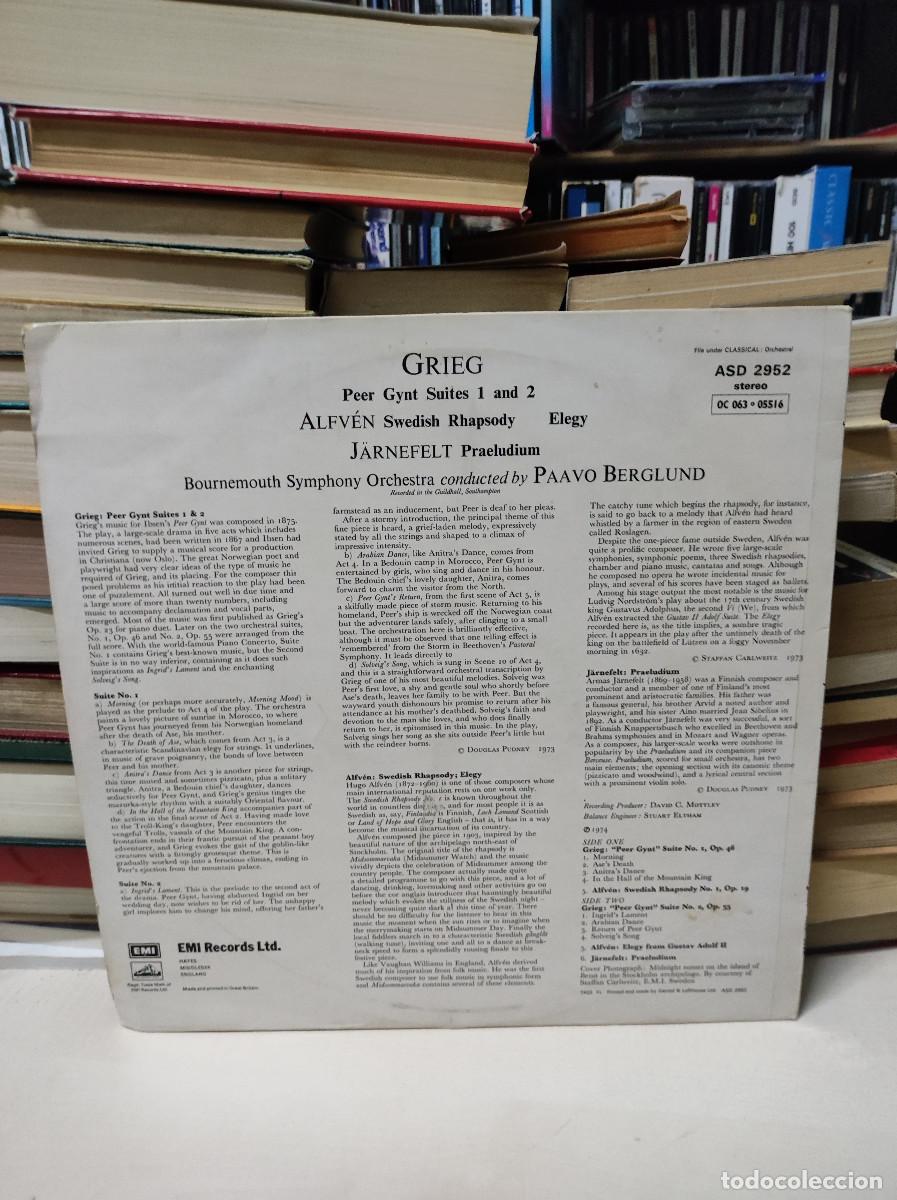 Discos de vinilo: PEER GYNT - Foto 2
