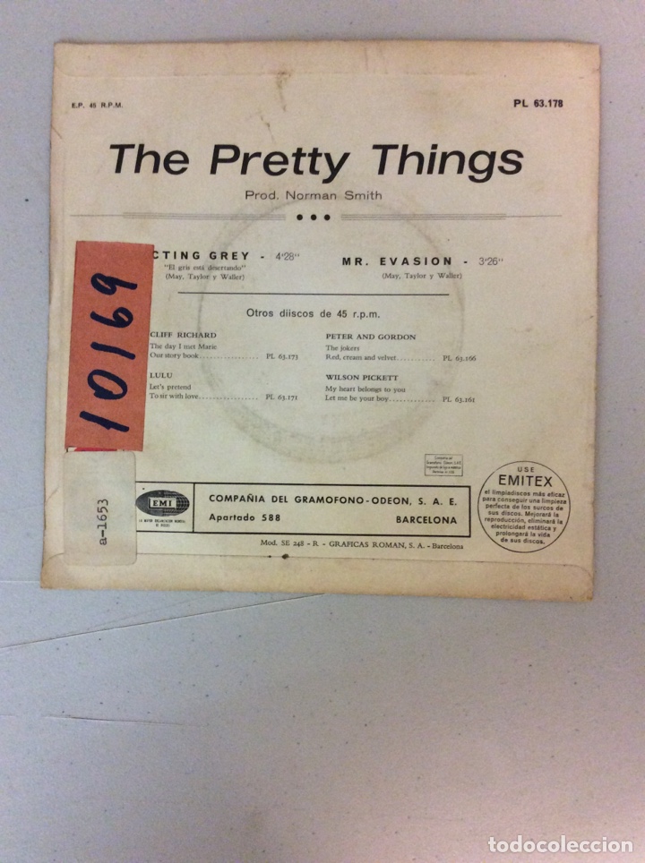 Discos de vinilo: The Pretty Things. Defecting grey. Mr. Evasion. - Foto 2