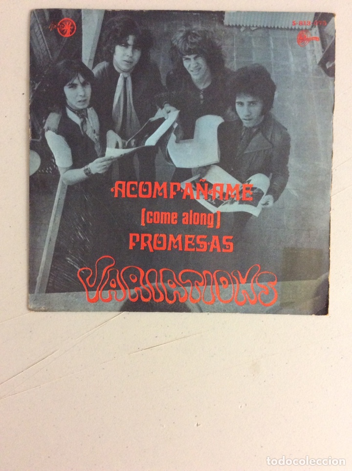 Discos de vinilo: The Variations. Acompa&ntilde;ame (come along). Promesas. - Foto 1