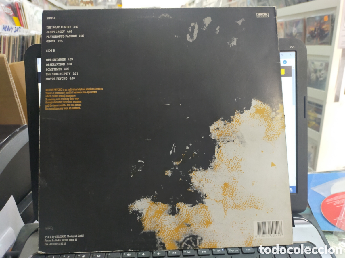 Discos de vinilo: Schwefel LP motor Psycho Alemania 1992 - Foto 2