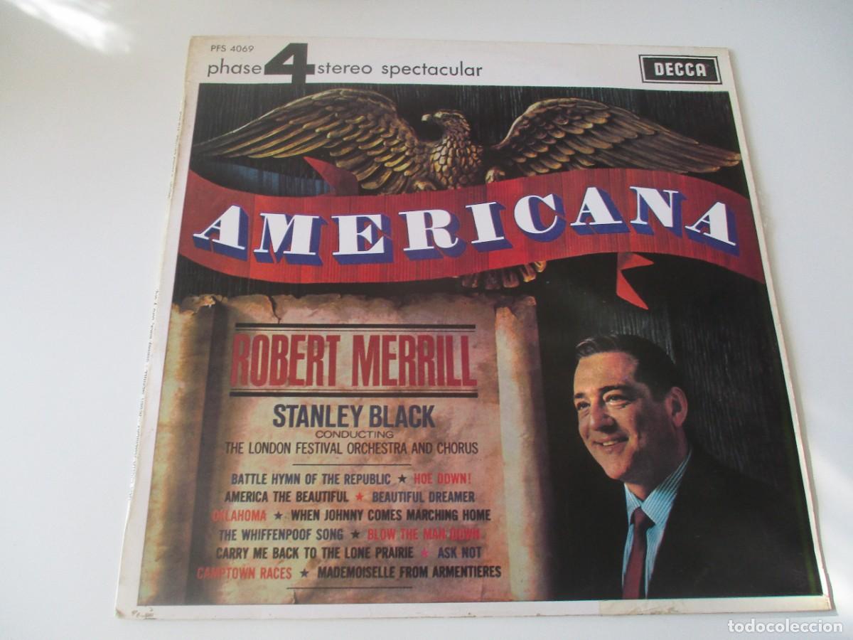 Discos de vinilo: ROBERT MERRIL Americana DI4205 - Foto 1